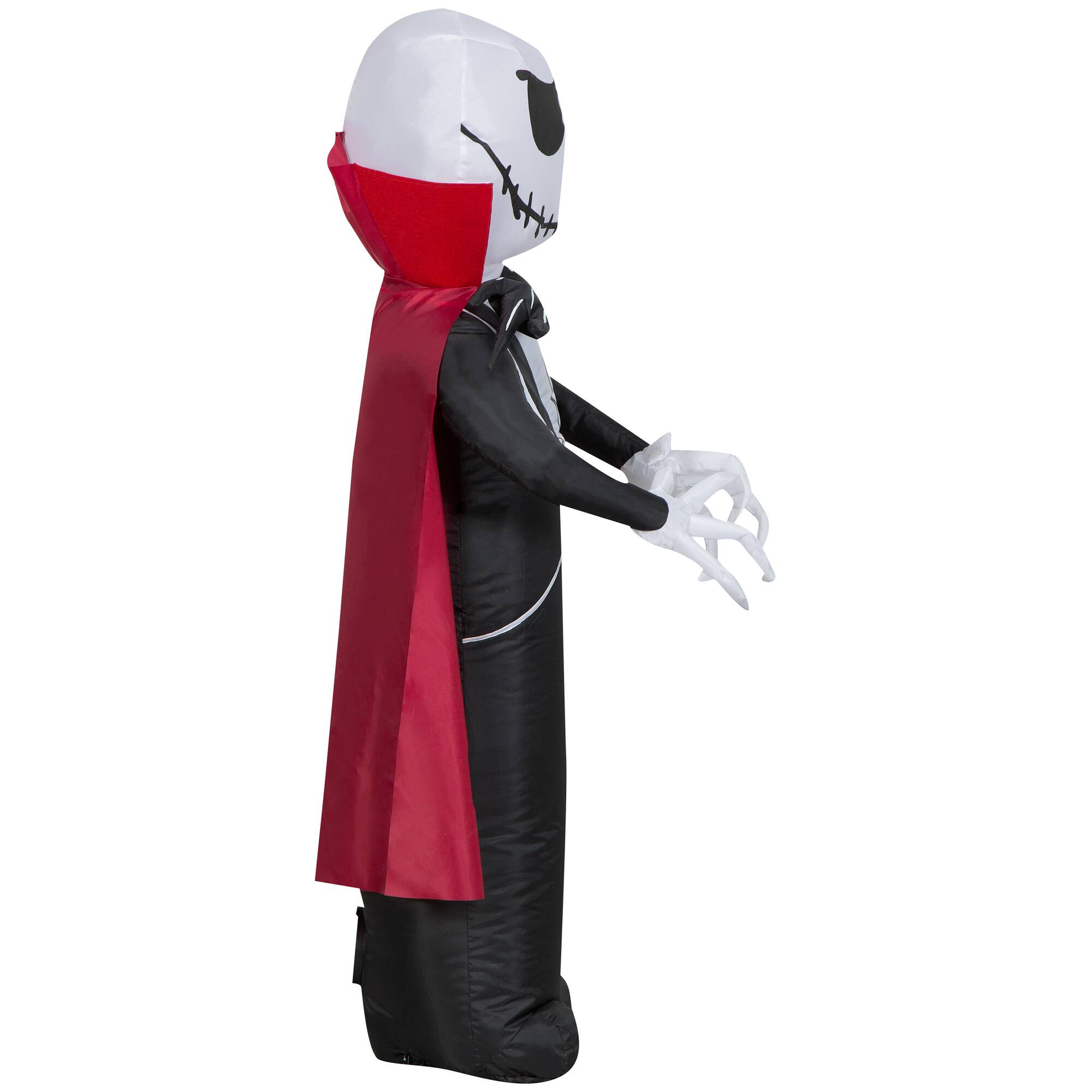 3.5ft. Airblown® Inflatable Halloween Jack Skellington as Vampire